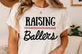 Raising Ballers SVG | Baseball Mom SVG | Sports Mom Shirt Design | Baseball Stitch SVG | Cricut Cut File  | Instant Download