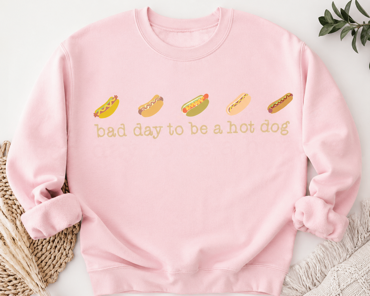 Bad Day to Be a Hot Dog SVG | Funny Summer BBQ Cut File
