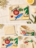 Mangia! zipper pouch