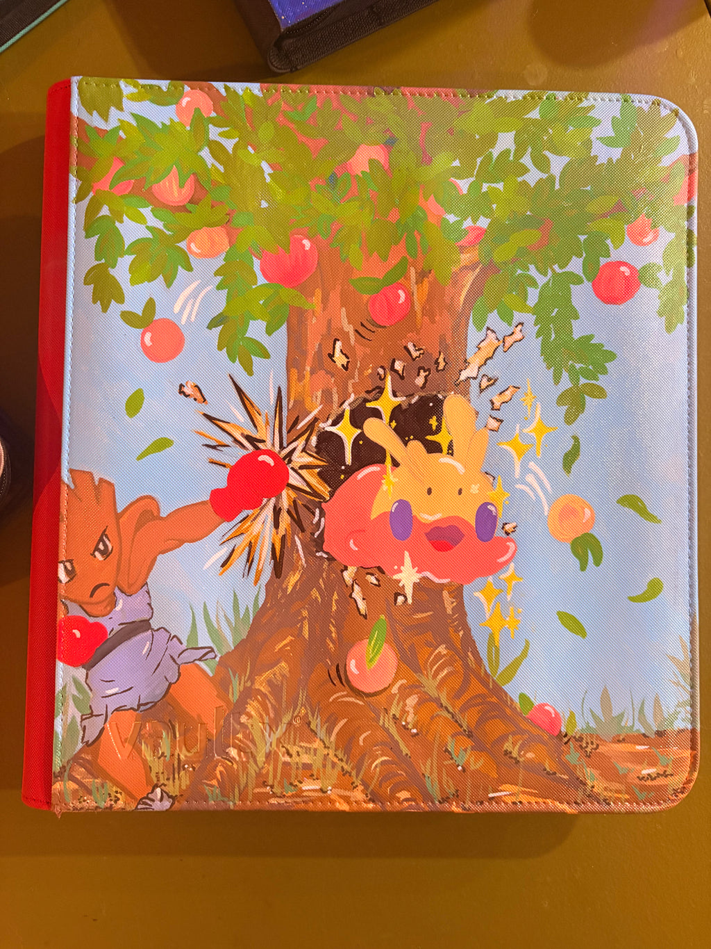 Hand-Painted Custom TCG or COLLECTIBLE CARDS Binder Commission