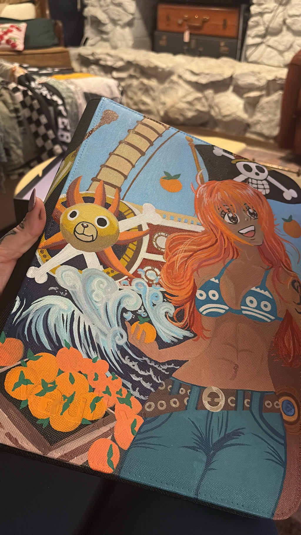 Hand-Painted Custom TCG or COLLECTIBLE CARDS Binder Commission