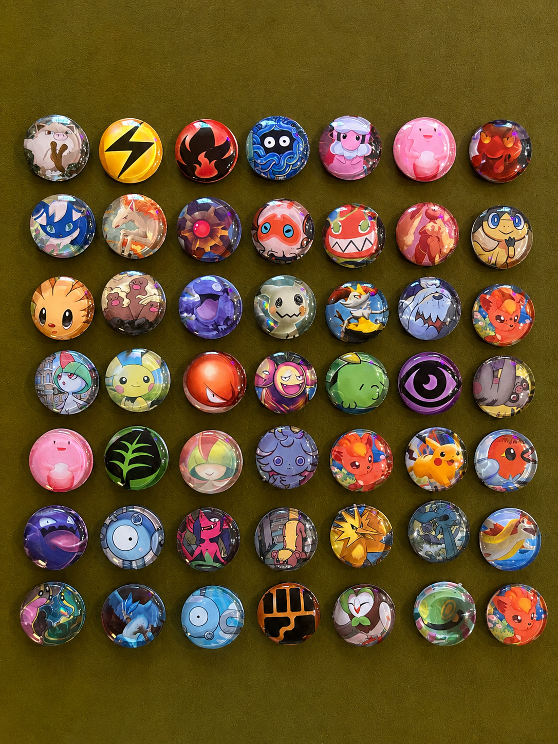 Pokémon Mystery Magnet Blind Bag – 3 Handmade Magnets