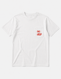 Palm Tree Wave Pocket Design SVG | Beach Surf Logo | Left Chest Shirt SVG | Summer Coastal Cut File | Cricut & Silhouette
